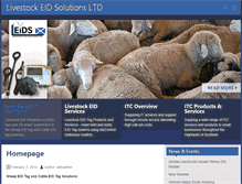 Tablet Screenshot of livestockeidsolutions.co.uk